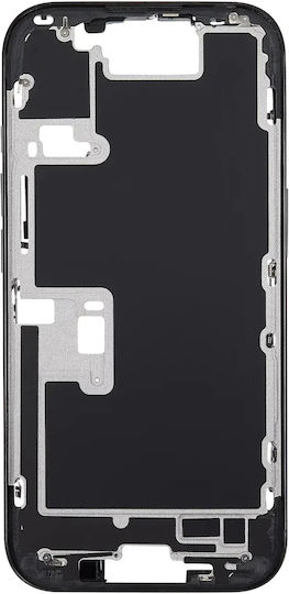 Mid-frame Housing Power Volume Button Iphone 16 Pro Eu Global Version Aftermarket Plus Black Titanium
