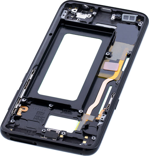 Mid-frame Housing Samsung Galaxy S8 Small Parts Midnight Black
