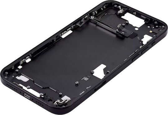 Mid-frame Housing W Small Parts Iphone 15 Plus Eu Global Version Aftermarket Plus Black