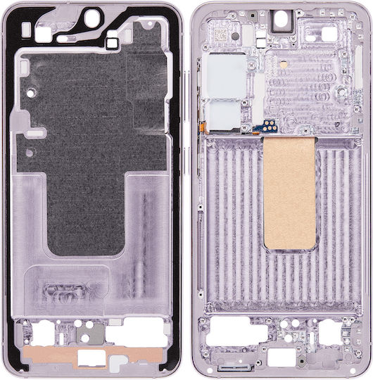 Mid-frame Housing Samsung Galaxy S23 5g Us & International Version Lavender
