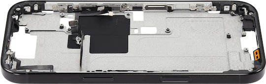 Mid-frame Housing Power Volume Button Iphone 16 Pro Eu Global Version Aftermarket Plus Black Titanium