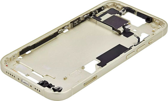 Mid-frame Housing W Small Parts Iphone 15 Eu Global Version Aftermarket Plus Yellow