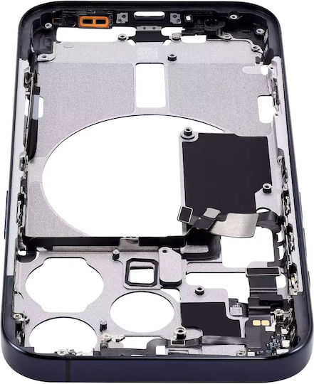 Mid-frame Housing W Small Parts Iphone 15 Pro Us Version Aftermarket Plus Blue Titanium