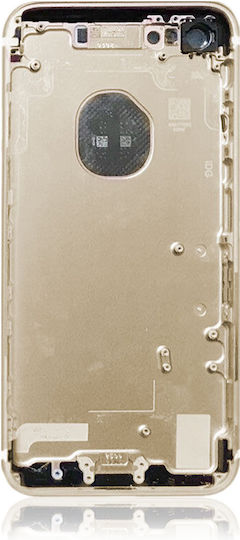 Back Housing W Small Parts Iphone 7 Plus No Logo Aftermarket Plus Gold