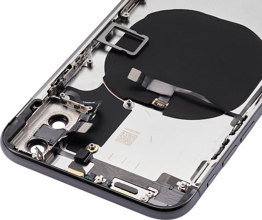 Back Housing Small Components Pre-installed Iphone X No Logo Aftermarket Plus Space Gray