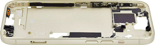 Mid-frame Housing W Small Parts Iphone 15 Eu Global Version Aftermarket Plus Yellow