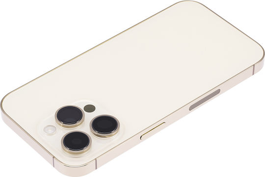 Back Housing W Small Parts Iphone 14 Pro Us Version Aftermarket Plus Gold