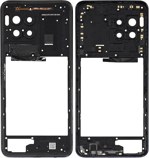 Mid-Frame Housing T-mobile Revvl 7 Pro Azurit Blau