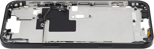 Mid-frame Housing Power Volume Button Iphone 16 Pro Max Eu Global Version Aftermarket Plus Black Titanium