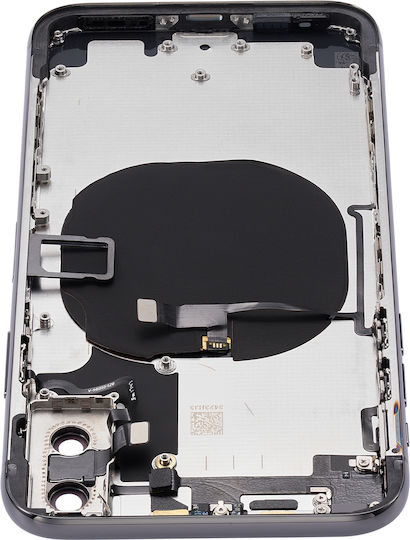 Back Housing Small Components Pre-installed Iphone X No Logo Aftermarket Plus Space Gray