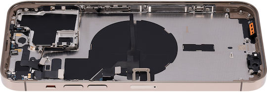 Back Housing W Small Parts Iphone 14 Pro Max Eu Global Version Aftermarket Plus Gold