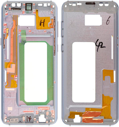 Mid-frame Housing Samsung Galaxy S8 Plus Small Parts Coral Blue