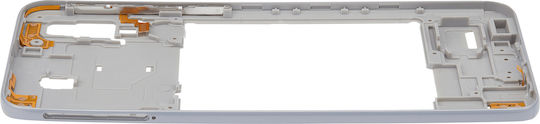 Mid-frame Housing Samsung Galaxy A40 A405 2019 Aftermarket Plus White