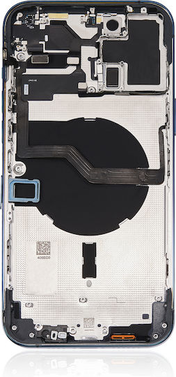 Back Housing W Small Parts Iphone 12 Pro Max Eu Global Version Aftermarket Plus Pacific Blue