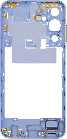 Mid-frame Housing Samsung Galaxy A25 5g A256 2023 Optimistic Blue