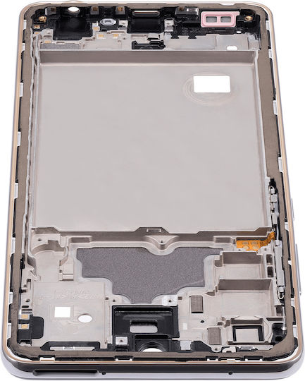 Mid-frame Housing Samsung Galaxy A72 A725 2021 Awesome White
