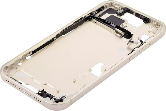 Mid-frame Housing W Small Parts Iphone 15 Plus Us Version Aftermarket Plus Yellow