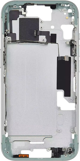 Mid-frame Housing W Small Parts Iphone 15 Us Version Aftermarket Plus Green