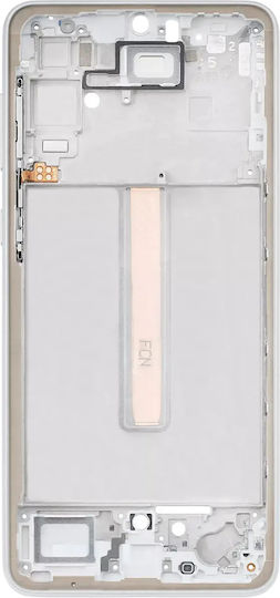 Carcasă De Mijloc Samsung Galaxy A33 5g A336 2022 Albă