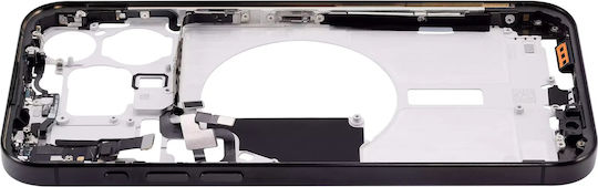 Mid-frame Housing W Small Parts Iphone 15 Pro Max Us Version Aftermarket Plus Black Titanium