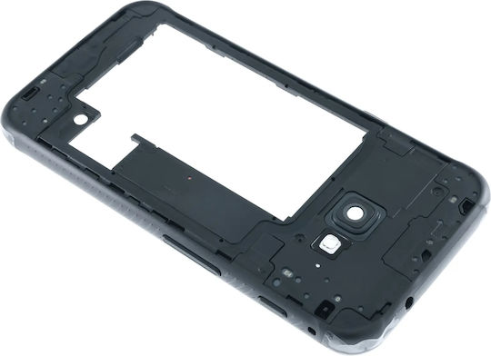 Mittleres Rahmengehäuse Kompatibel Samsung Galaxy Xcover 4 G390 Service Pack Schwarz