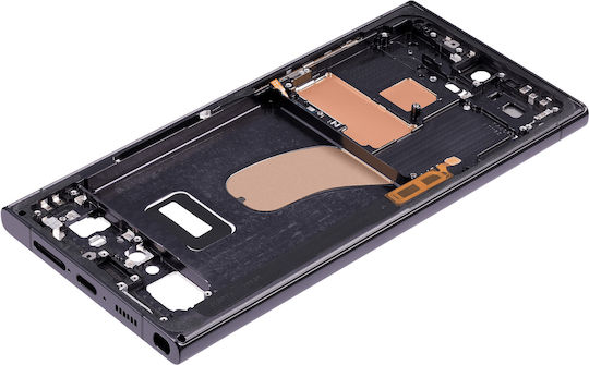 Mid-Frame Gehäuse Samsung Galaxy S23 Ultra 5G Us & Internationale Version Graphit
