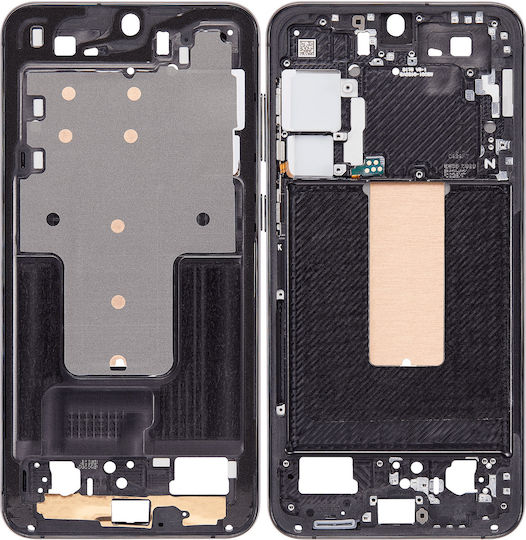 Mid-frame Housing Samsung Galaxy S23 Plus 5g Us & International Version Phantom Black