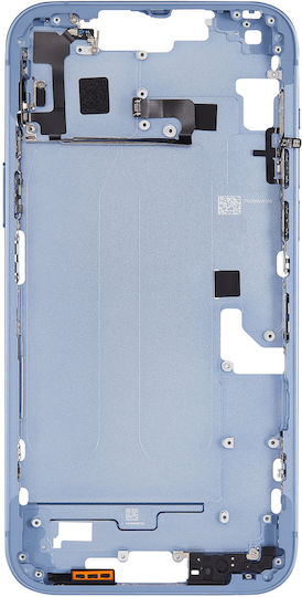 Mid-frame Housing W Small Parts Iphone 14 Plus Eu Global Version Aftermarket Plus Blue