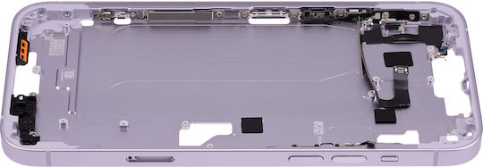 Mid-frame Housing W Small Parts Iphone 14 Plus Eu Global Version Aftermarket Plus Purple
