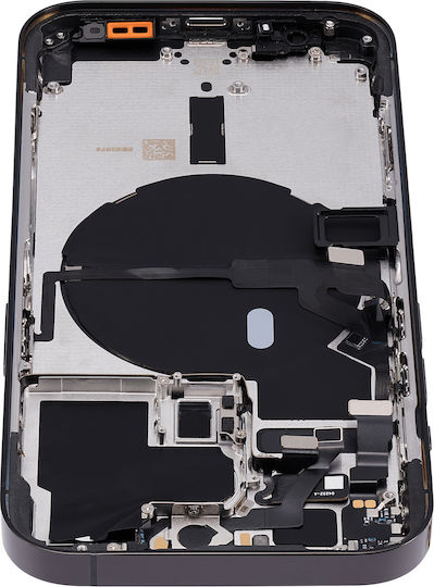 Back Housing W Small Parts Iphone 14 Pro Eu Global Version Aftermarket Plus Space Black