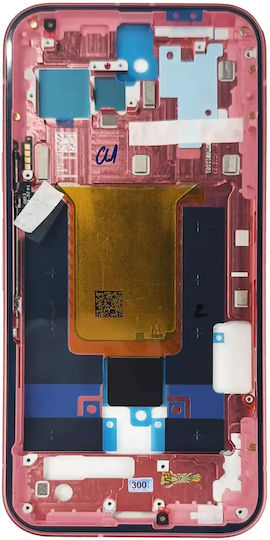 Mid-frame Housing Google Pixel 9a Genuine Oem Peony