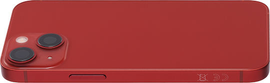 Back Housing W Small Parts Iphone 13 Mini Eu Global Version Aftermarket Plus Red