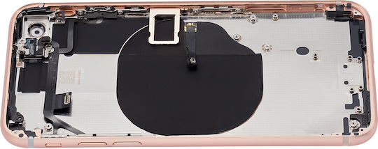 Back Housing Small Components Pre-installed Iphone 8 No Logo Aftermarket Plus Gold