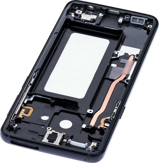 Mid-frame Housing Samsung Galaxy S9 Smallparts Midnight Black Frame