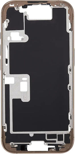 Mid-frame Housing Power Volume Button Iphone 16 Pro Us Version Aftermarket Plus Desert Titanium