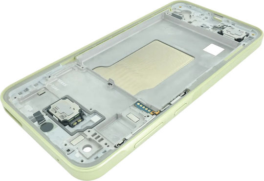 Mid-frame Housing Samsung Galaxy A35 5g A356 2024 Service Pack Lemon