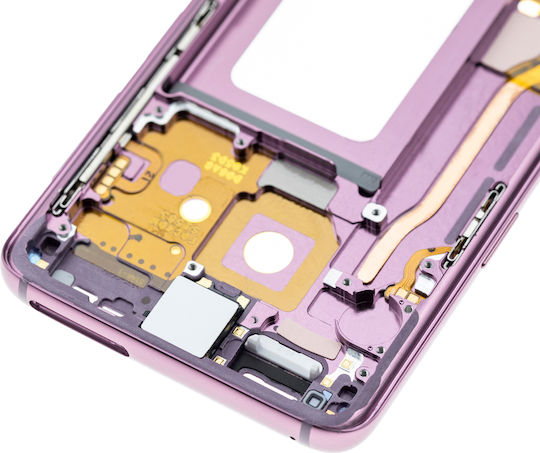 Mid-frame Housing Samsung Galaxy S9 Smallparts Lilac Purple Frame