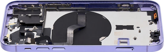 Back Housing W Small Parts Iphone 12 Eu Global Version Aftermarket Plus Purple