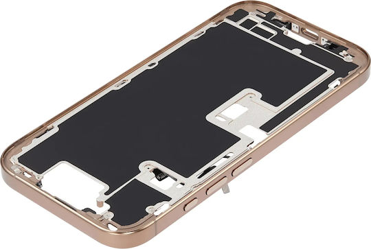 Mid-frame Housing Power Volume Button Iphone 16 Pro Us Version Aftermarket Plus Desert Titanium
