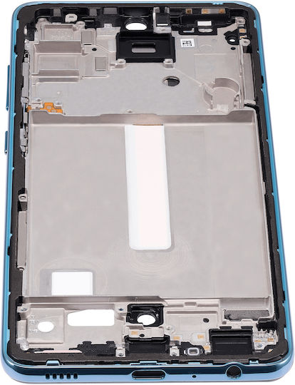 Mid-frame Housing Samsung Galaxy A52 4g A525 2021 A52 5g A526 2021 A52s 5g A528 2021 Awesome Blue