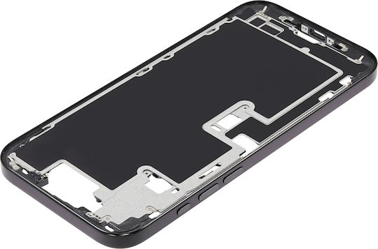 Mid-frame Housing Power Volume Button Iphone 16 Pro Max Us Version Aftermarket Plus Black Titanium