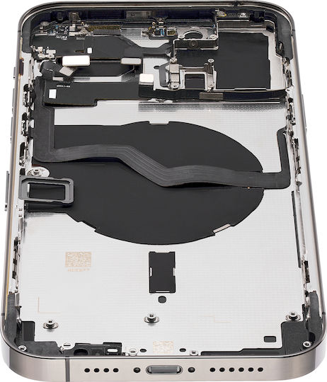 Back Housing W Small Parts Iphone 12 Pro Max Eu Global Version Aftermarket Plus Graphite