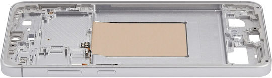 Mid-Frame Housing Für Samsung Galaxy S25 Fe 5G Us & Internationale Version Icyblue Weiß