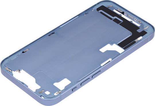 Mid-frame Housing W Small Parts Iphone 14 Us Version Aftermarket Plus Blue