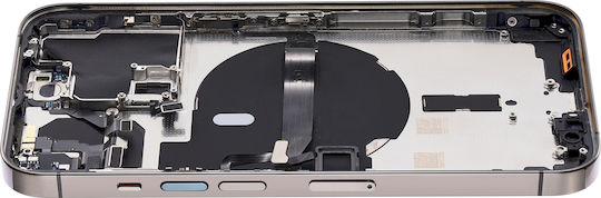 Back Housing W Small Parts Iphone 13 Pro Eu Global Version Aftermarket Plus Graphite