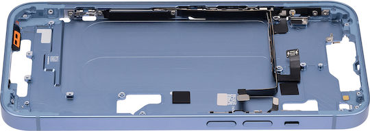 Mid-frame Housing W Small Parts Iphone 14 Us Version Aftermarket Plus Blue