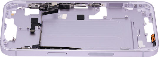 Mid-frame Housing W Small Parts Iphone 14 Us Version Aftermarket Plus Purple