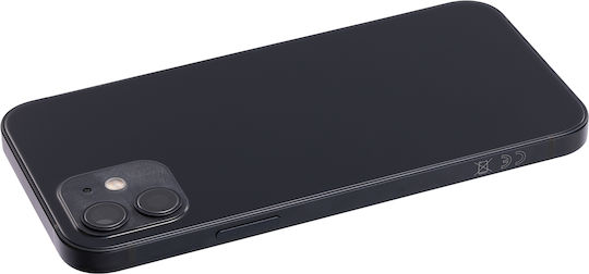 Back Housing W Small Parts Iphone 12 Eu Global Version Aftermarket Plus Black