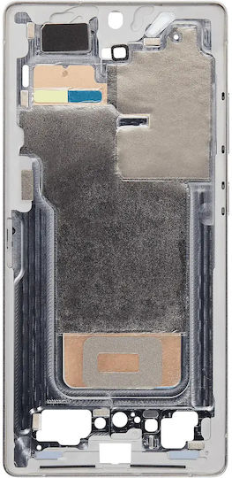 Mid-frame Housing Samsung Galaxy S25 Ultra Us & International Version Titanium White Silver