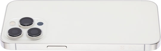 Back Housing W Small Parts Iphone 13 Pro Eu Global Version Aftermarket Plus Silver
